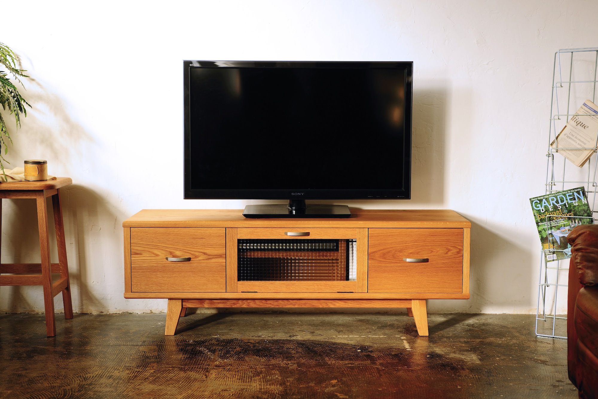 家具、無垢、AVボード、テレビボード、ROBUS