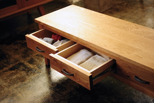 家具、無垢、ベンチ、椅子、ROBUS