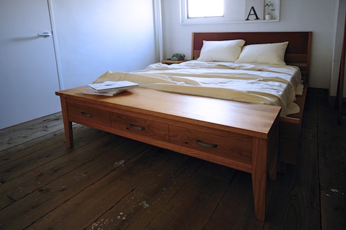 家具、無垢、ベンチ、椅子、ROBUS、テーブル