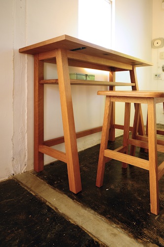 家具、無垢、カウンターテーブル、ダイニングテーブル、ROBUS