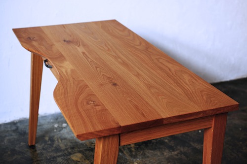 家具、無垢、グローデスク、机、ROBUS、天板