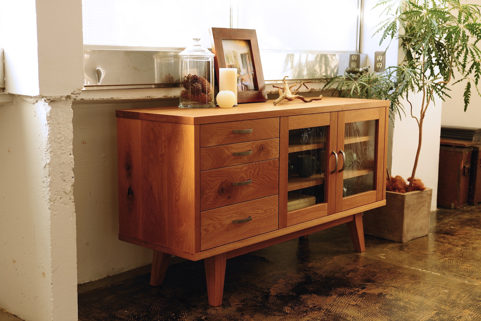 家具、無垢、サイドボード、ROBUS